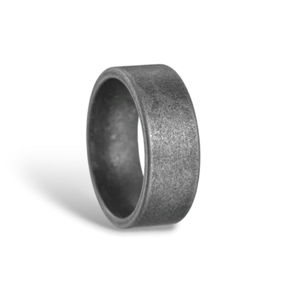 Antiqued Plain Band Ring