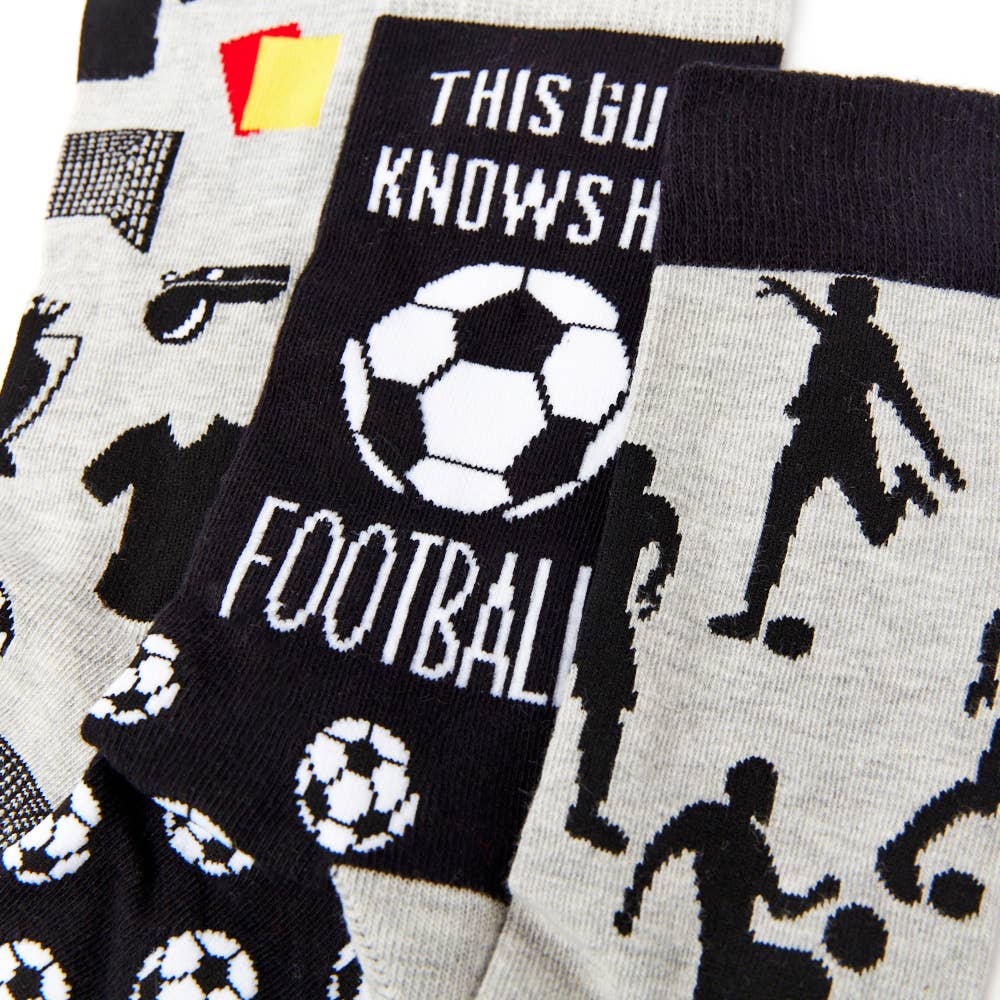 Unisex Football Gift Box Socks