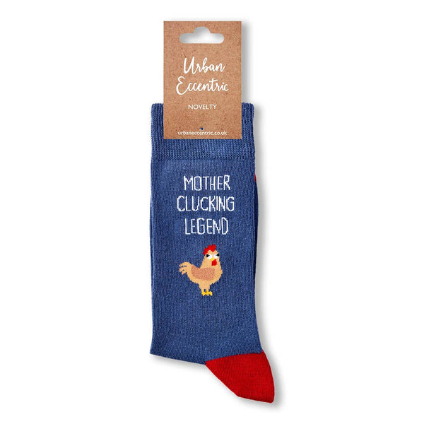 Unisex Mother Clucking Legend Socks