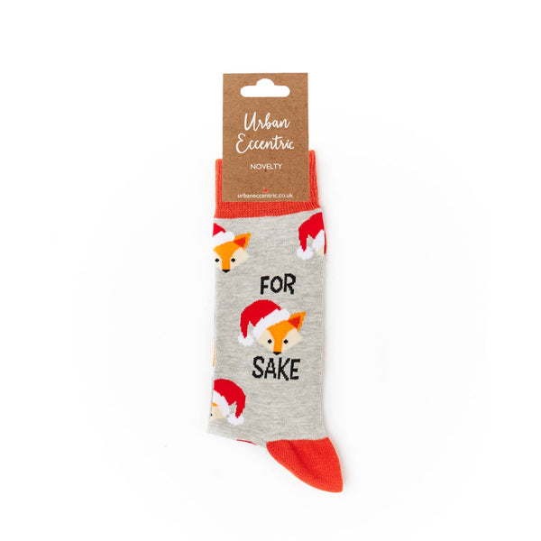 Unisex Christmas For Fox Sake  Socks