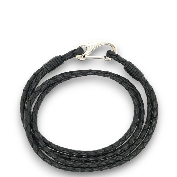 Tribal Double Wrap Leather Bracelet