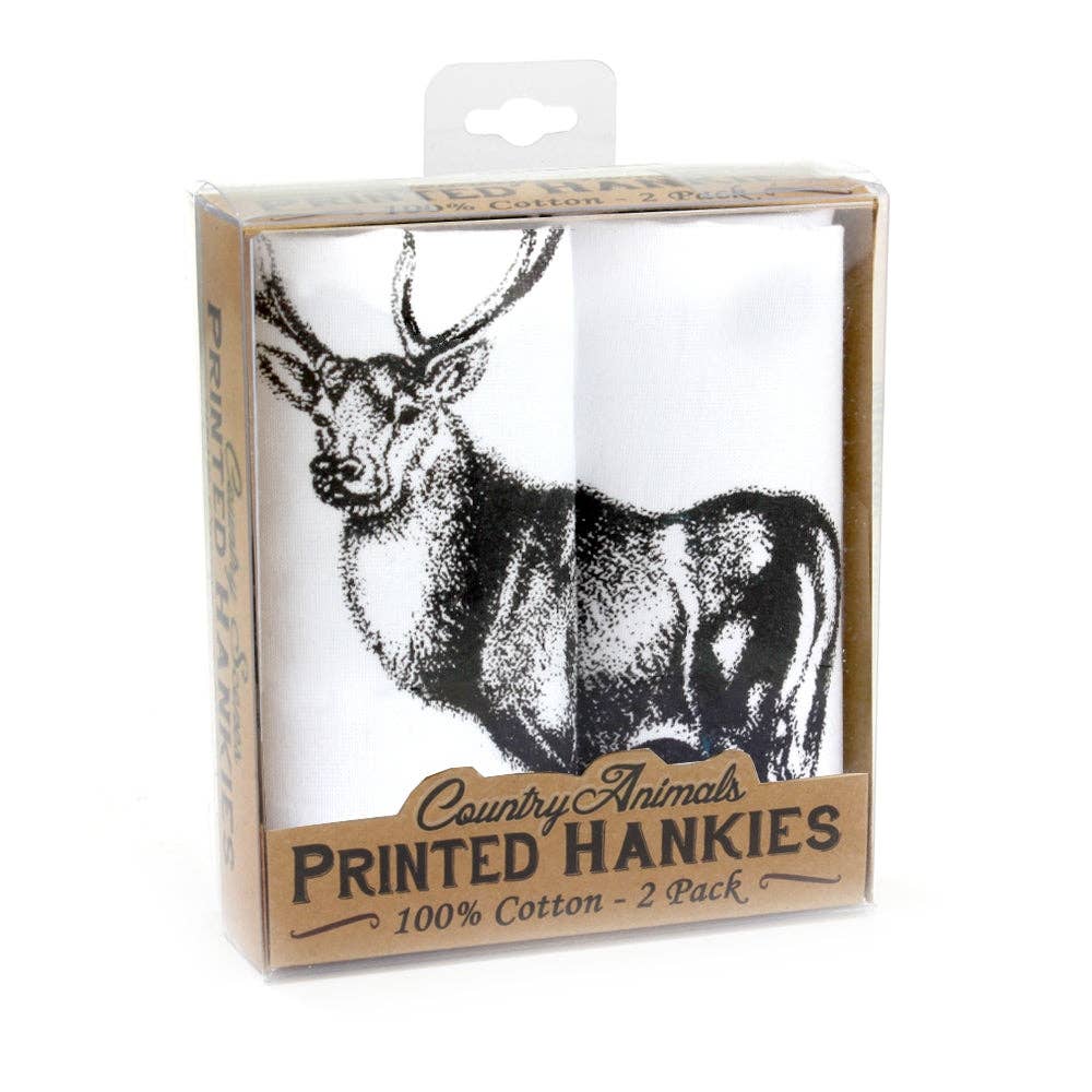 Stag Handkerchiefs