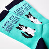 Ladies Border Collie Socks