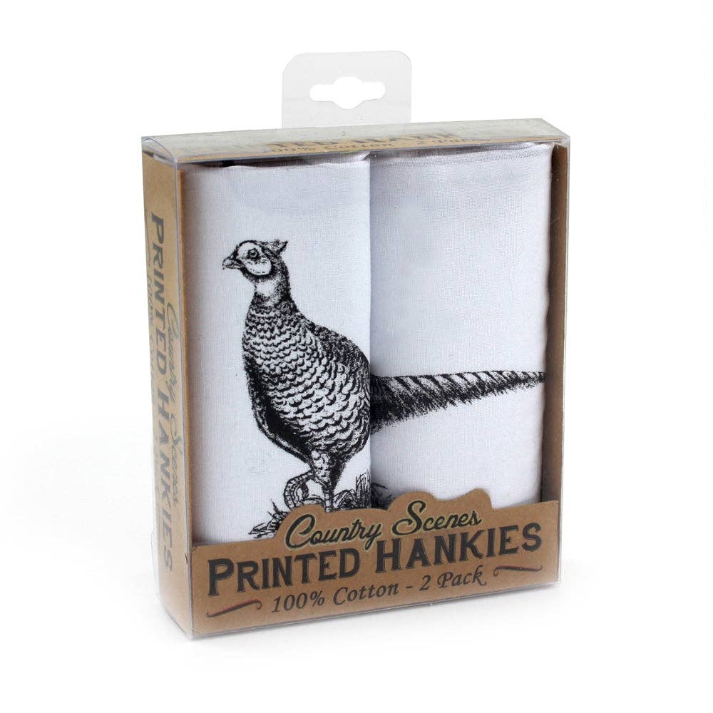 Pheasant Handkerchiefs