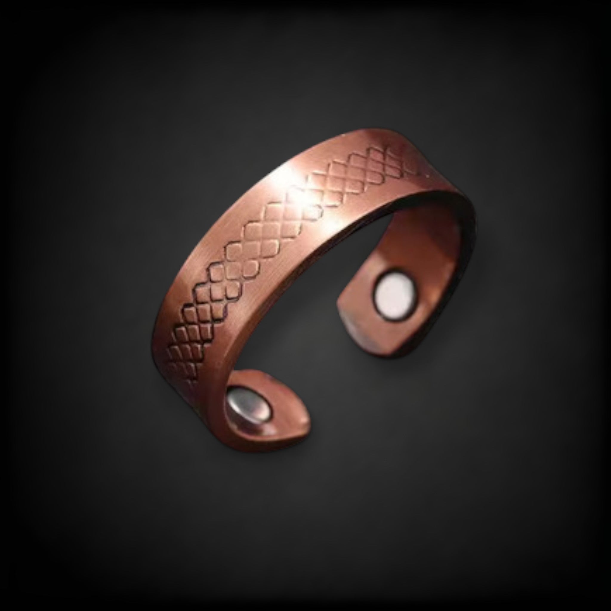 Copper Adjustable Magnetic Ring