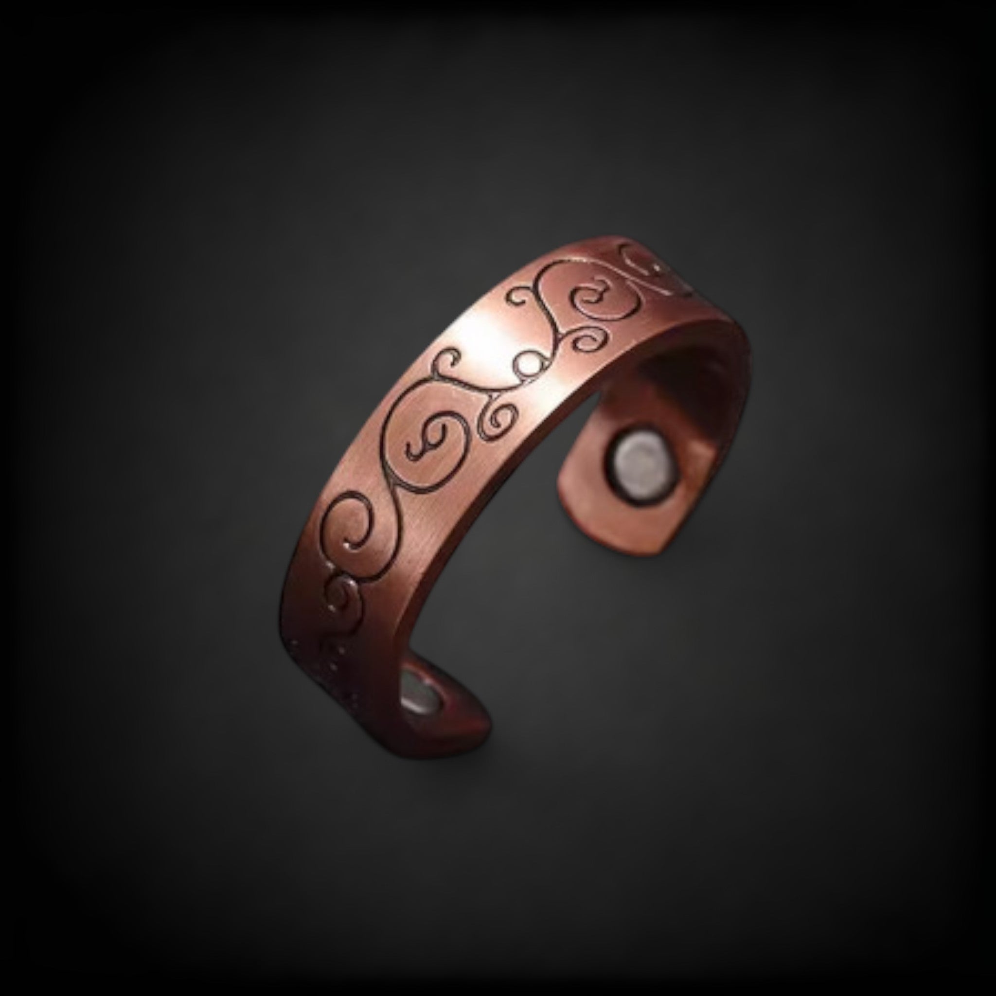 Copper Adjustable Magnetic Ring