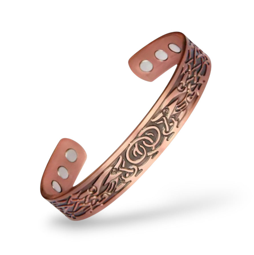 Copper Bracelet - Celtic Design