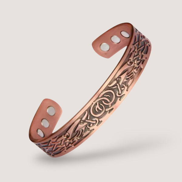 Copper Bracelet - Celtic Design