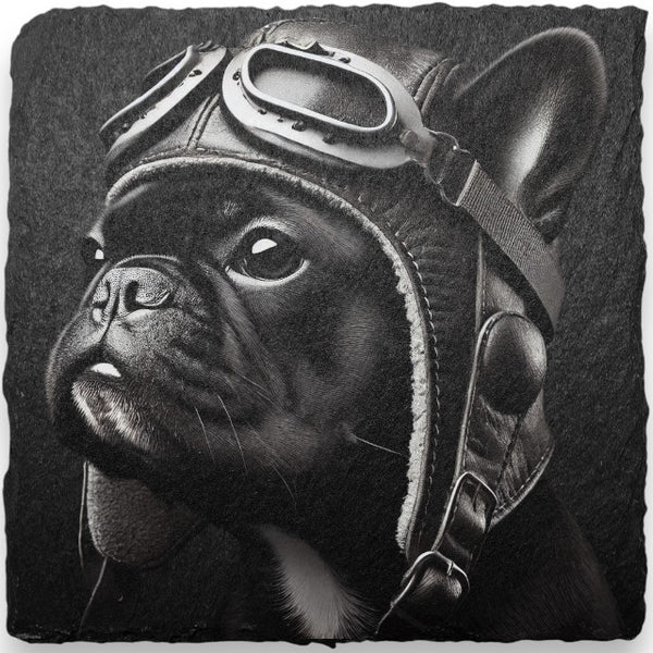 Dog Themed Slate Coasters (E-G)