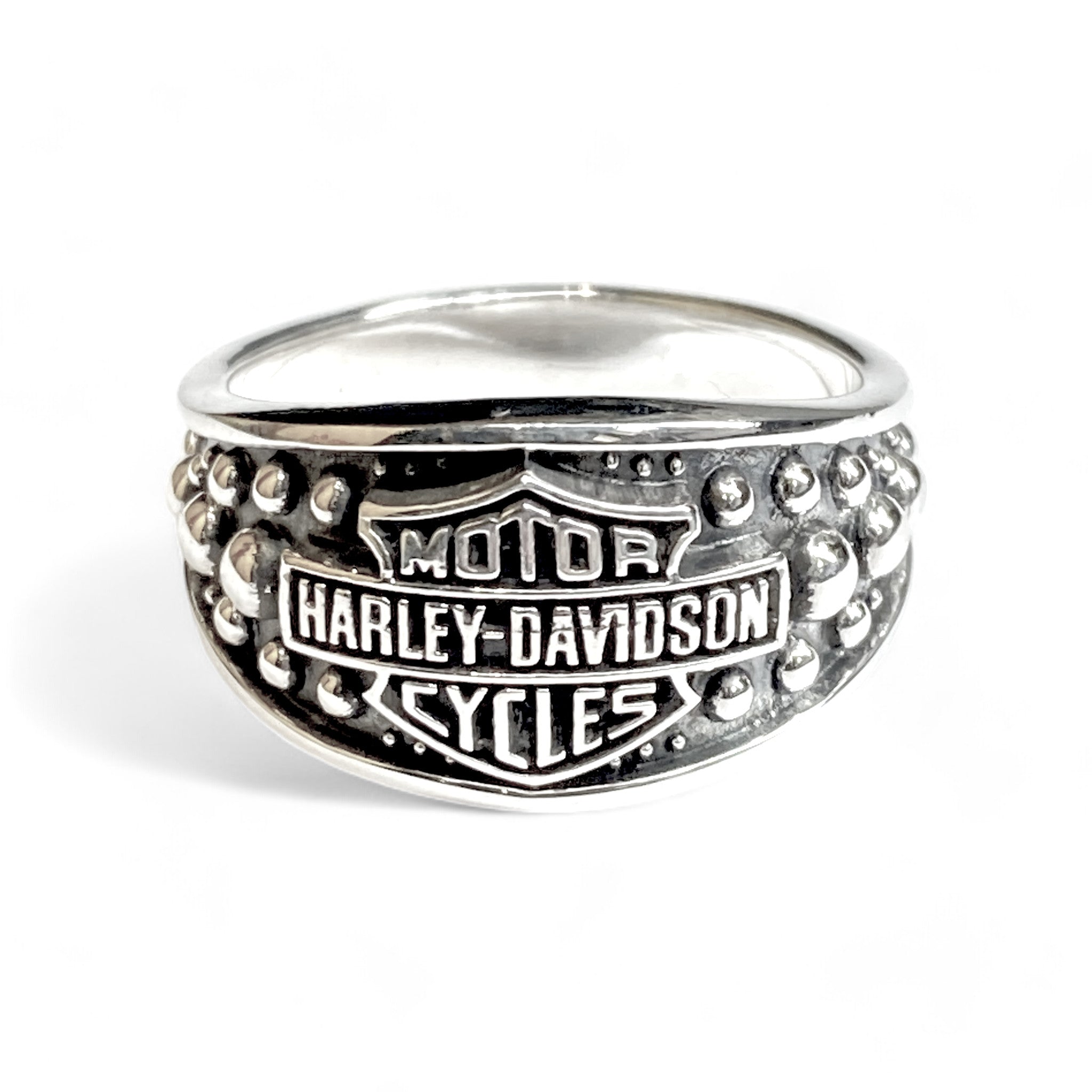 Silver Biker Ring