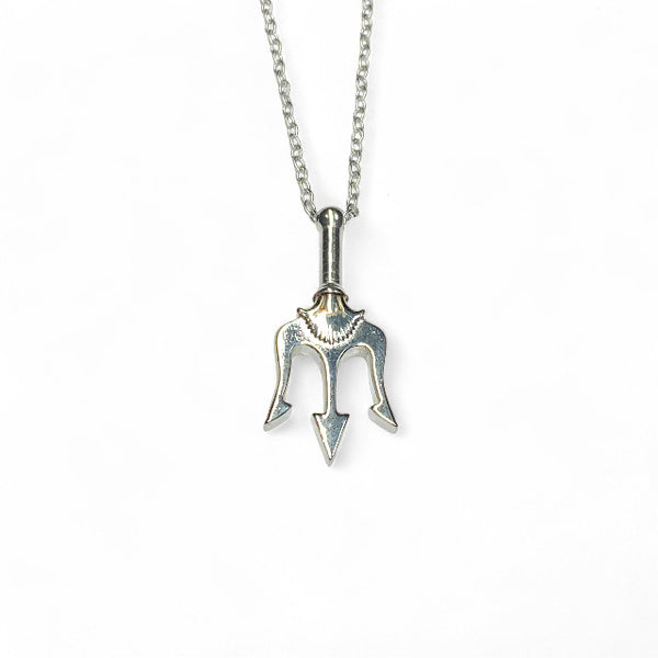 Neptune's Trident Pendant and Chain (Small)