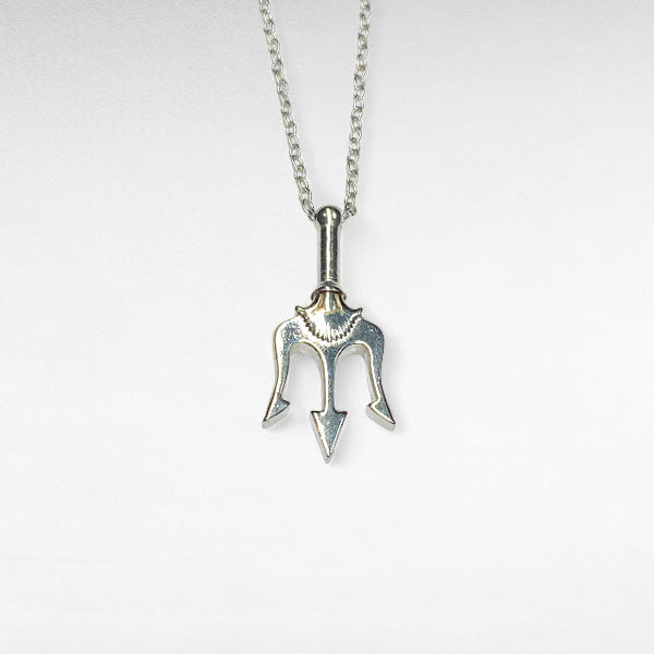 Neptune's Trident Pendant and Chain (Small)