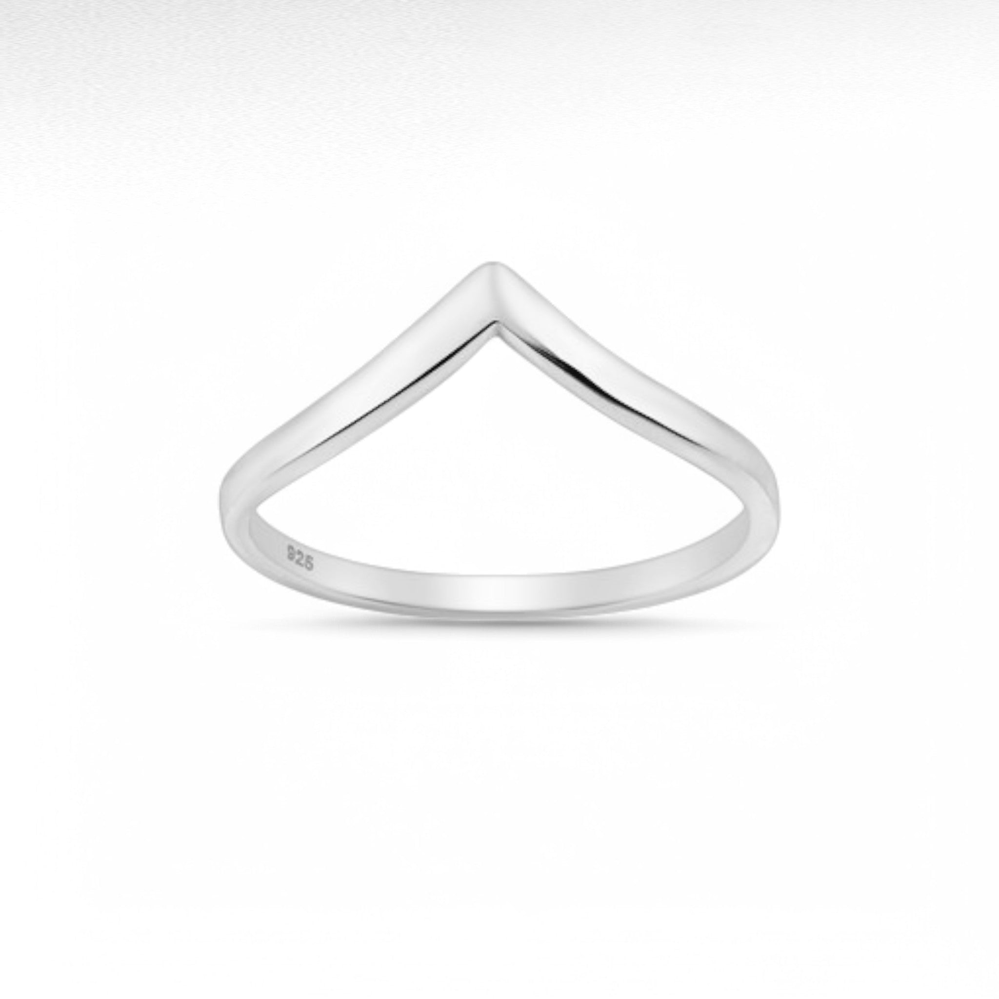 Sterling Silver Wishbone Ring