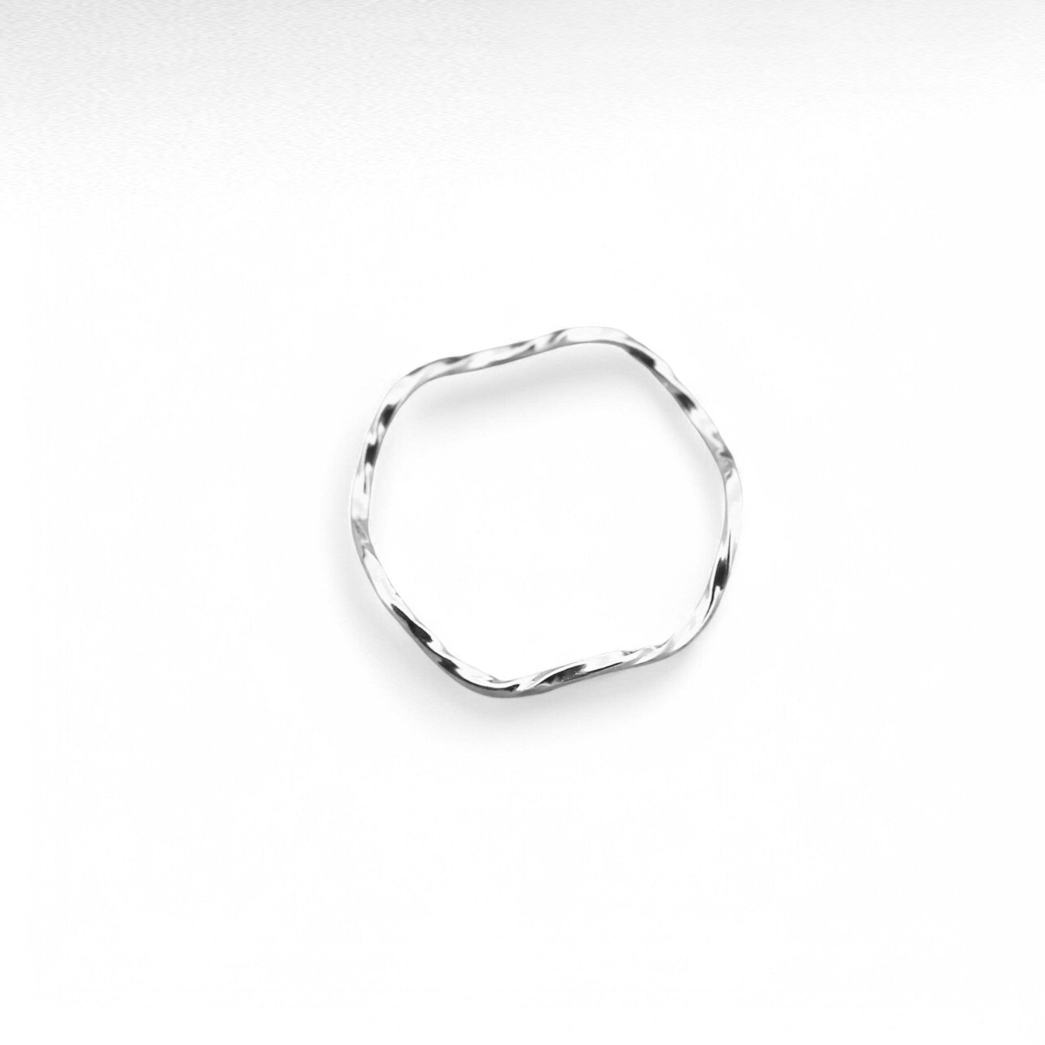 Silver Wave Ring