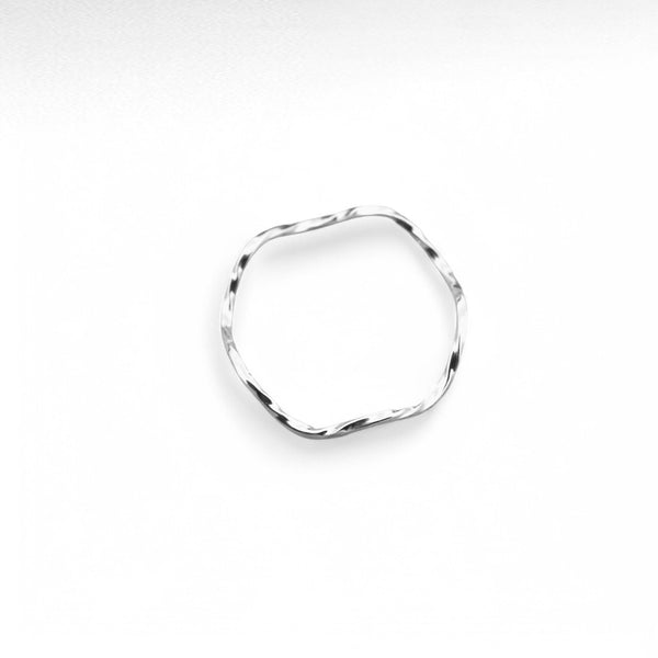 Silver Wave Ring