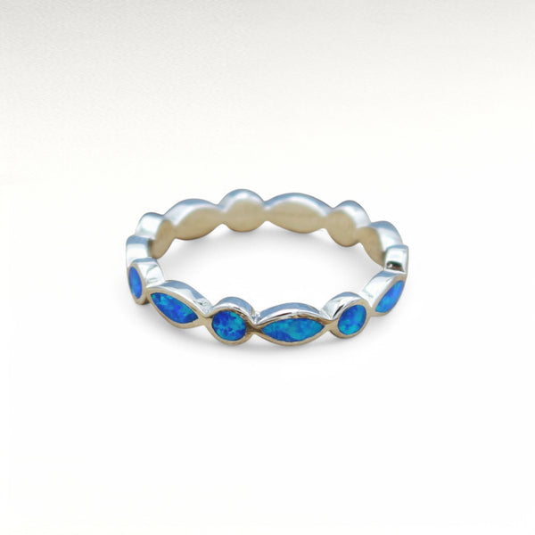 Opal Eternity Ring