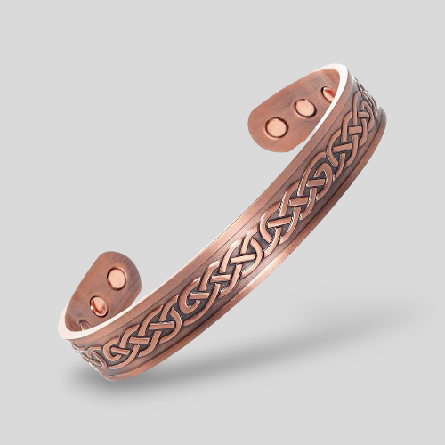 Copper Celtic Magnetic Cuff