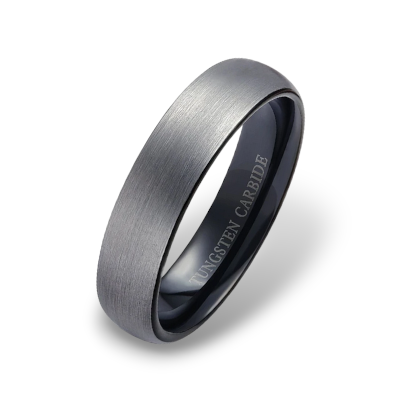 Brushed Plain Band Ring