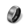 Brushed Plain Band Ring - 8mm