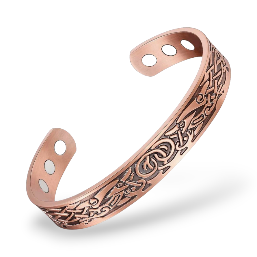 Copper Bracelet - Celtic Design