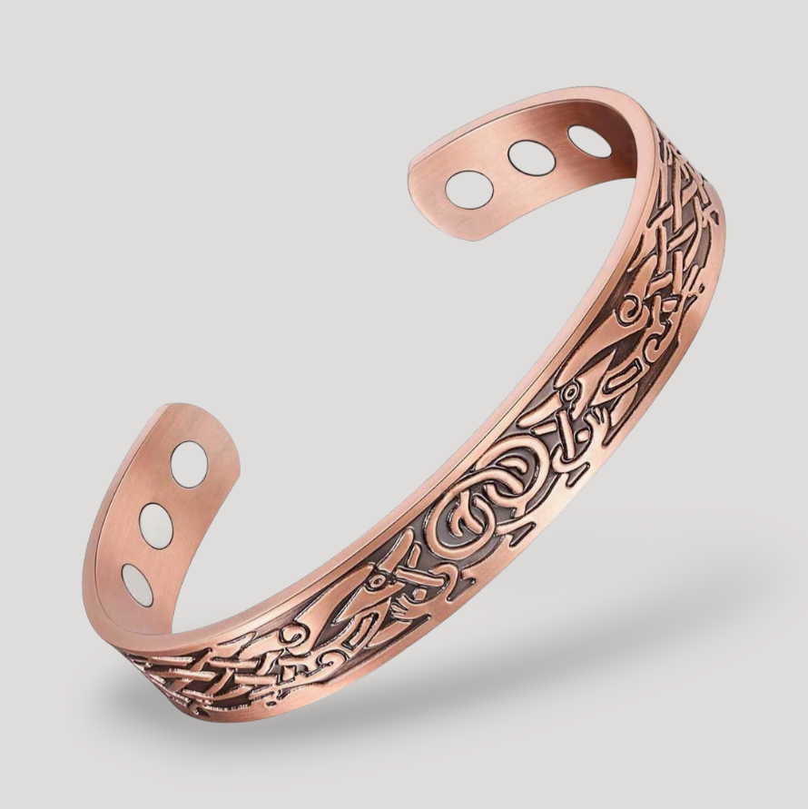 Copper Bracelet - Celtic Design