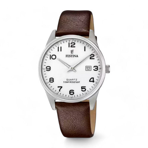 Festina Watch with Leather Strap - F20512/1