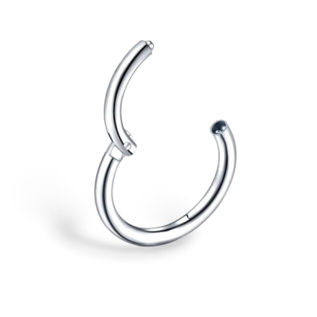 Surgical Steel Hinged Clicker Hoop