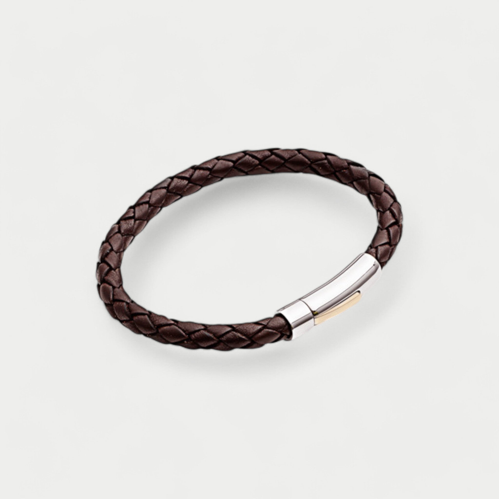 Tribal Brown Leather Bracelet