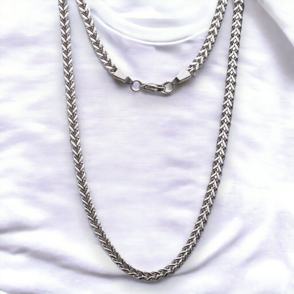 5mm Wheat Chain Necklace