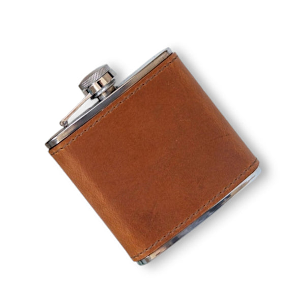 6oz Leather Hip Flask