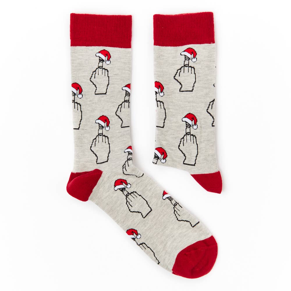 Unisex Christmas Fuck Off Socks