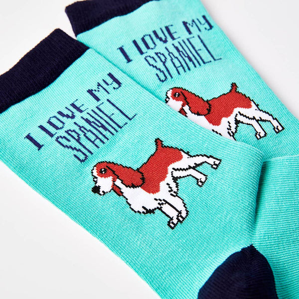 Ladies - I Love My Spaniel Socks