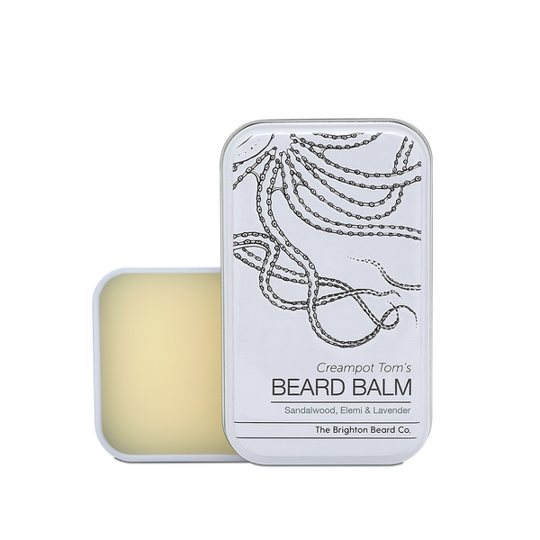 Creampot Tom's Sandalwood, Elemi & Lavender Beard Balm