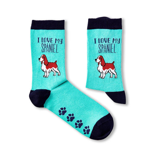 Ladies - I Love My Spaniel Socks