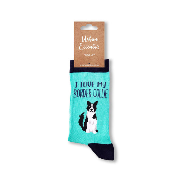 Ladies Border Collie Socks