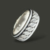 Silver Spin Ring