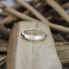 Hammered Ring, D Profile