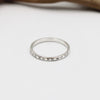 Silver OXO Ring