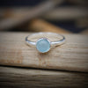 Sky Blue Chalcedony Ring